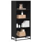 vidaXL Bücherregal Schwarz 60x35x139 cm Holzwerkstoff vidaXL Bücherregal Schwarz 60x35x139 cm Holzwerkstoff