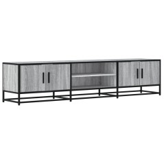 vidaXL TV-Schrank Grau Sonoma 180x35x41 cm Holzwerkstoff