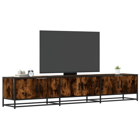 vidaXL TV-Schrank Räuchereiche 210x35x41 cm Holzwerkstoff