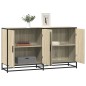 vidaXL Sideboard Sonoma-Eiche 134x35x76 cm Holzwerkstoff vidaXL Sideboard Sonoma-Eiche 134x35x76 cm Holzwerkstoff