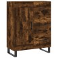 Highboard Räuchereiche 69,5x34x180 cm Holzwerkstoff Highboard Räuchereiche 69,5x34x180 cm Holzwerkstoff
