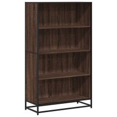 vidaXL Bücherregal Braun Eichen-Optik 80,5x35x139 cm Holzwerkstoff