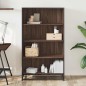 vidaXL Bücherregal Braun Eichen-Optik 80,5x35x139 cm Holzwerkstoff vidaXL Bücherregal Braun Eichen-Optik 80,5x35x139 cm Holzwerkstoff