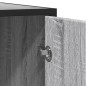 vidaXL Sideboard Grau Sonoma 92x35x76 cm Holzwerkstoff vidaXL Sideboard Grau Sonoma 92x35x76 cm Holzwerkstoff