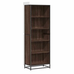 vidaXL Bücherregal Braun Eichen-Optik 60x35x170,5 cm Holzwerkstoff