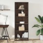 vidaXL Bücherregal Braun Eichen-Optik 60x35x170,5 cm Holzwerkstoff vidaXL Bücherregal Braun Eichen-Optik 60x35x170,5 cm Holzwerkstoff
