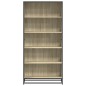 vidaXL Bücherregal Sonoma-Eiche 80,5x35x170,5 cm Holzwerkstoff vidaXL Bücherregal Sonoma-Eiche 80,5x35x170,5 cm Holzwerkstoff