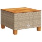 vidaXL 7-tlg. Garten-Sofagarnitur mit Kissen Beige Poly Rattan vidaXL 7-tlg. Garten-Sofagarnitur mit Kissen Beige Poly Rattan