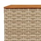 vidaXL 7-tlg. Garten-Sofagarnitur mit Kissen Beige Poly Rattan vidaXL 7-tlg. Garten-Sofagarnitur mit Kissen Beige Poly Rattan