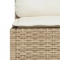 vidaXL 9-tlg. Garten-Sofagarnitur mit Kissen Beige Poly Rattan vidaXL 9-tlg. Garten-Sofagarnitur mit Kissen Beige Poly Rattan