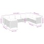 vidaXL 9-tlg. Garten-Sofagarnitur mit Kissen Beige Poly Rattan vidaXL 9-tlg. Garten-Sofagarnitur mit Kissen Beige Poly Rattan