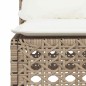 vidaXL 10-tlg. Garten-Sofagarnitur mit Kissen Beige Poly Rattan vidaXL 10-tlg. Garten-Sofagarnitur mit Kissen Beige Poly Rattan