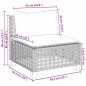 vidaXL 10-tlg. Garten-Sofagarnitur mit Kissen Beige Poly Rattan vidaXL 10-tlg. Garten-Sofagarnitur mit Kissen Beige Poly Rattan