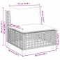 vidaXL 10-tlg. Garten-Sofagarnitur mit Kissen Beige Poly Rattan vidaXL 10-tlg. Garten-Sofagarnitur mit Kissen Beige Poly Rattan