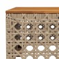 vidaXL 11-tlg. Garten-Sofagarnitur mit Kissen Beige Poly Rattan vidaXL 11-tlg. Garten-Sofagarnitur mit Kissen Beige Poly Rattan