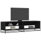 vidaXL TV-Schrank Schwarz 180,5x40x46 cm Holzwerkstoff vidaXL TV-Schrank Schwarz 180,5x40x46 cm Holzwerkstoff