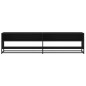 vidaXL TV-Schrank Schwarz 180,5x40x46 cm Holzwerkstoff vidaXL TV-Schrank Schwarz 180,5x40x46 cm Holzwerkstoff