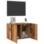 vidaXL TV-Wandschrank Altholz-Optik 60x30x41 cm vidaXL TV-Wandschrank Altholz-Optik 60x30x41 cm