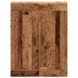 vidaXL Wandschrank Altholz-Optik 69,5x34x90 cm Holzwerkstoff vidaXL Wandschrank Altholz-Optik 69,5x34x90 cm Holzwerkstoff