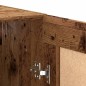 vidaXL Wandschrank Altholz-Optik 69,5x34x90 cm Holzwerkstoff vidaXL Wandschrank Altholz-Optik 69,5x34x90 cm Holzwerkstoff