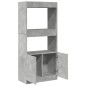 vidaXL Highboard Betongrau 63x33x140 cm Holzwerkstoff vidaXL Highboard Betongrau 63x33x140 cm Holzwerkstoff