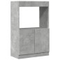 vidaXL Highboard Betongrau 63x33x100 cm Holzwerkstoff vidaXL Highboard Betongrau 63x33x100 cm Holzwerkstoff