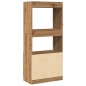 vidaXL Highboard Artisan-Eiche 63x33x140 cm Holzwerkstoff
