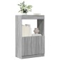 vidaXL Highboard Grau Sonoma-Eiche 63x33x100 cm Holzwerkstoff vidaXL Highboard Grau Sonoma-Eiche 63x33x100 cm Holzwerkstoff