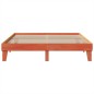 vidaXL Massivholzbett ohne Matratze Wachsbraun 180x200 Kiefernholz vidaXL Massivholzbett ohne Matratze Wachsbraun 180x200 Kiefernholz