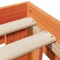vidaXL Massivholzbett ohne Matratze Wachsbraun 180x200 Kiefernholz vidaXL Massivholzbett ohne Matratze Wachsbraun 180x200 Kiefernholz