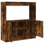 vidaXL Highboard Räuchereiche 92x33x100 cm Holzwerkstoff vidaXL Highboard Räuchereiche 92x33x100 cm Holzwerkstoff