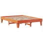 vidaXL Massivholzbett ohne Matratze Wachsbraun 140x190 cm Kiefernholz vidaXL Massivholzbett ohne Matratze Wachsbraun 140x190 cm Kiefernholz