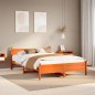 vidaXL Massivholzbett ohne Matratze Wachsbraun 120x200 cm Kiefernholz vidaXL Massivholzbett ohne Matratze Wachsbraun 120x200 cm Kiefernholz