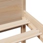 vidaXL Massivholzbett ohne Matratze 135x190 cm Kiefernholz vidaXL Massivholzbett ohne Matratze 135x190 cm Kiefernholz