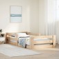 vidaXL Massivholzbett ohne Matratze 100x200 cm Kiefernholz vidaXL Massivholzbett ohne Matratze 100x200 cm Kiefernholz