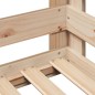 vidaXL Massivholzbett ohne Matratze 100x200 cm Kiefernholz vidaXL Massivholzbett ohne Matratze 100x200 cm Kiefernholz