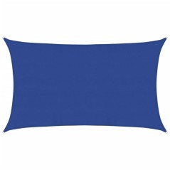 vidaXL Sonnensegel 160 g/m² Rechteckig Blau 5x8 m HDPE