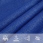 vidaXL Sonnensegel 160 g/m² Rechteckig Blau 5x8 m HDPE vidaXL Sonnensegel 160 g/m² Rechteckig Blau 5x8 m HDPE