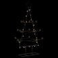 vidaXL Metall-Weihnachtsbaum zum Dekorieren Schwarz 105 cm vidaXL Metall-Weihnachtsbaum zum Dekorieren Schwarz 105 cm