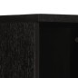vidaXL Badschrank Schwarz 38x33x160 cm Massivholz Mango vidaXL Badschrank Schwarz 38x33x160 cm Massivholz Mango