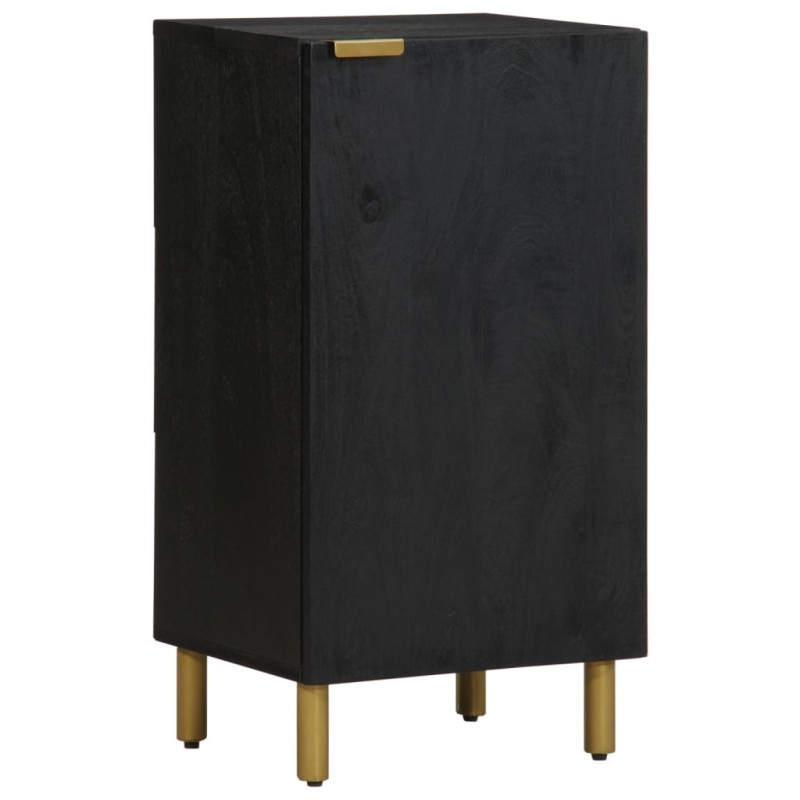 vidaXL Sideboard Schwarz 40x33x75 cm Holzwerkstoff vidaXL Sideboard Schwarz 40x33x75 cm Holzwerkstoff