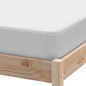 vidaXL Matratzenschoner Weiß 160x200 cm Wasserdicht