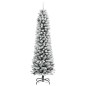 vidaXL Künstlicher Weihnachtsbaum Schlank mit Schnee 240 cm PVC & PE vidaXL Künstlicher Weihnachtsbaum Schlank mit Schnee 240 cm PVC & PE