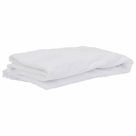 vidaXL Matratzenschoner Weiß 90x190 cm Wasserdicht