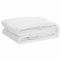 vidaXL Matratzenschoner Weiß 90x190 cm Wasserdicht