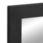vidaXL Badspiegel Schwarz 50x70x2,5 cm Holzwerkstoff und Messing vidaXL Badspiegel Schwarz 50x70x2,5 cm Holzwerkstoff und Messing