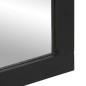 vidaXL Badspiegel Schwarz 50x70x2,5 cm Holzwerkstoff und Messing vidaXL Badspiegel Schwarz 50x70x2,5 cm Holzwerkstoff und Messing
