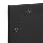 vidaXL Badspiegel Schwarz 50x70x2,5 cm Holzwerkstoff und Messing vidaXL Badspiegel Schwarz 50x70x2,5 cm Holzwerkstoff und Messing