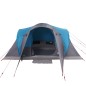 vidaXL Kuppel-Familienzelt 6 Personen Blau Wasserdicht vidaXL Kuppel-Familienzelt 6 Personen Blau Wasserdicht