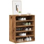 vidaXL Schuhregal Altholz-Optik 60x35x70 cm Holzwerkstoff vidaXL Schuhregal Altholz-Optik 60x35x70 cm Holzwerkstoff